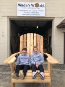 Click to enlarge image Giant Adirondack -